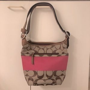 Coach Signature Bucket Bag